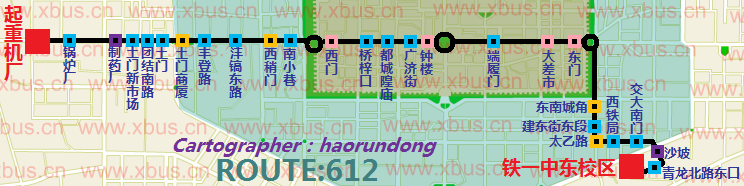 612路公交线路